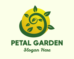 Organic Eco Farm logo design