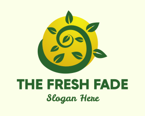 Organic Eco Farm logo design