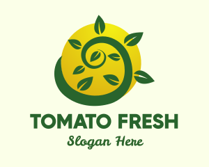 Organic Eco Farm logo design