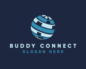 Globe Tech Connect logo design