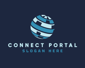 Globe Tech Connect logo design