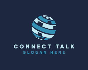 Globe Tech Connect logo design