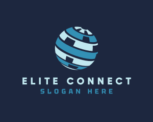 Globe Tech Connect logo design