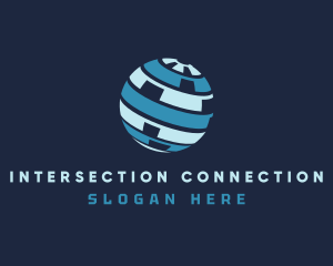 Globe Tech Connect logo design