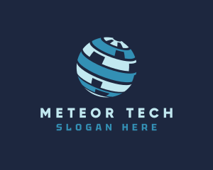 Globe Tech Connect logo design