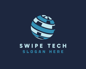 Globe Tech Connect logo design