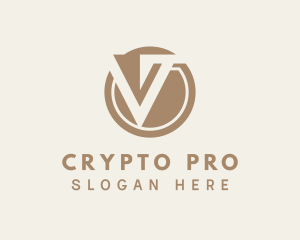 Crypto Currency Fintech logo