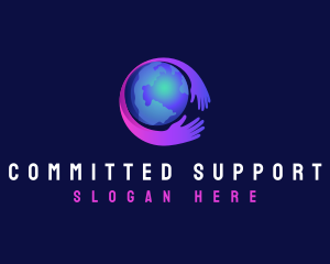 Globe Care Foundation logo design