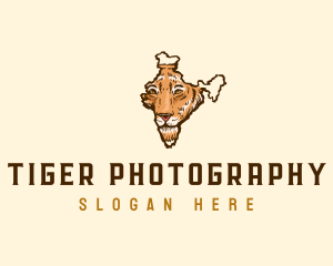 India Wildlife Tiger logo