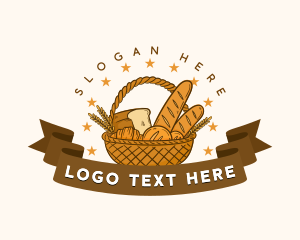 Bakery Pastry Bread Basket logo