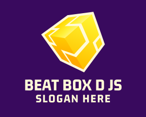 3D Esport Gaming Cube Logo