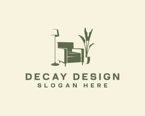 Chair Furniture Interior Design logo design