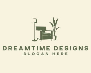 Chair Furniture Interior Design logo design