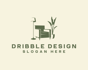 Chair Furniture Interior Design logo design