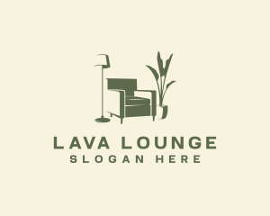 Chair Furniture Interior Design logo design