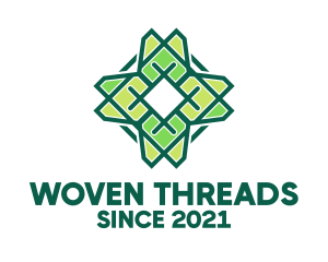 Green Floral Pattern logo