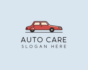 Red Car Sedan  logo