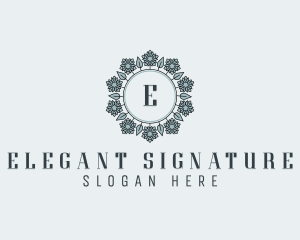 Beauty Floral Boutique logo design