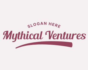 Clothing Script Style Logo