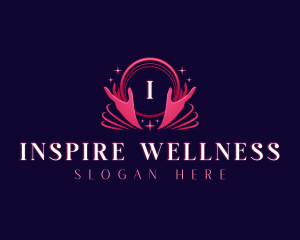 Wellness Hand Spa logo design