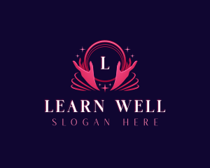 Wellness Hand Spa logo design