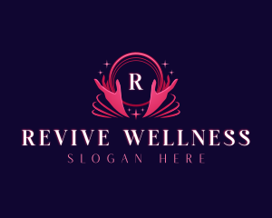 Wellness Hand Spa logo design