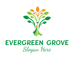 Environmental Community Volunteer logo design