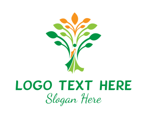 Evergreen - Environmental Community Volunteer logo design