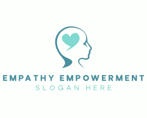 Heart Head Psychology logo design