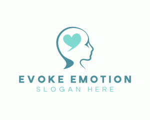 Heart Head Psychology logo design