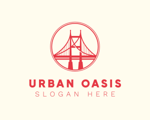 Golden Gate Bridge logo design