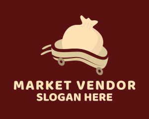 Chinese Dimsum Cart  logo design