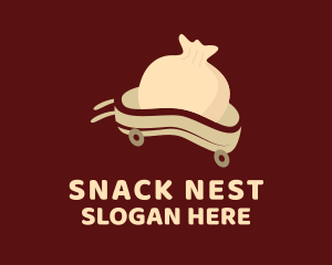 Chinese Dimsum Cart  logo design