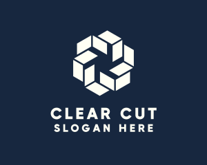 Simple Geometric Shape logo design