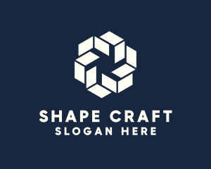 Simple Geometric Shape logo design