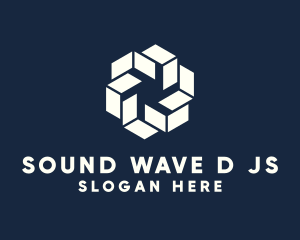 Simple Geometric Shape logo design