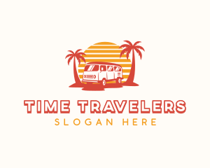 Traveler Camper Van logo design