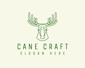 Wild Moose Antler Logo