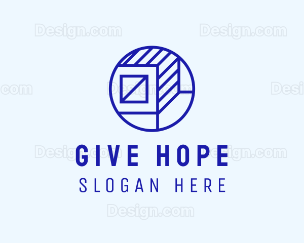 Modern Container Box Logo