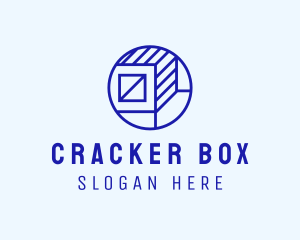 Modern Container Box logo design