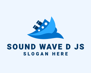 Ocean Travel Boat logo design