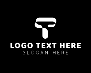 Venture - Letter T Agency logo design