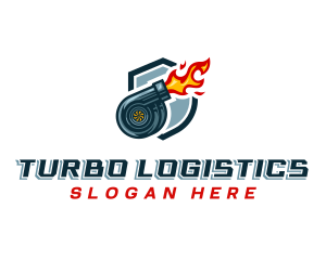 Automotive Turbo Engine logo design