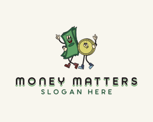 Coin Money Currency logo design