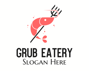 Shrimp Fork Seafood Restaurant logo design