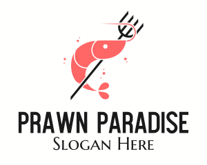 Shrimp Fork Seafood Restaurant logo design