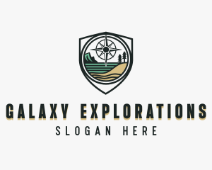 Outdoor Compass Expedition logo design