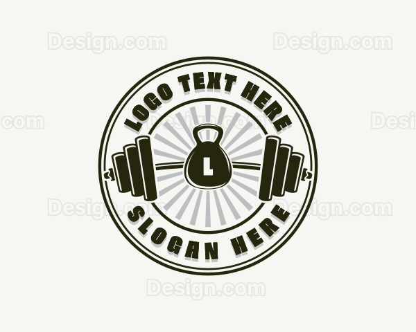 Workout Fitness Weights Trainer Logo