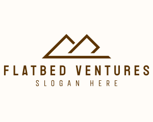 Minimalist Travel Mountain  logo design