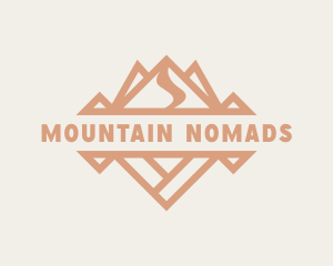 Mountain Travel Hiking logo design